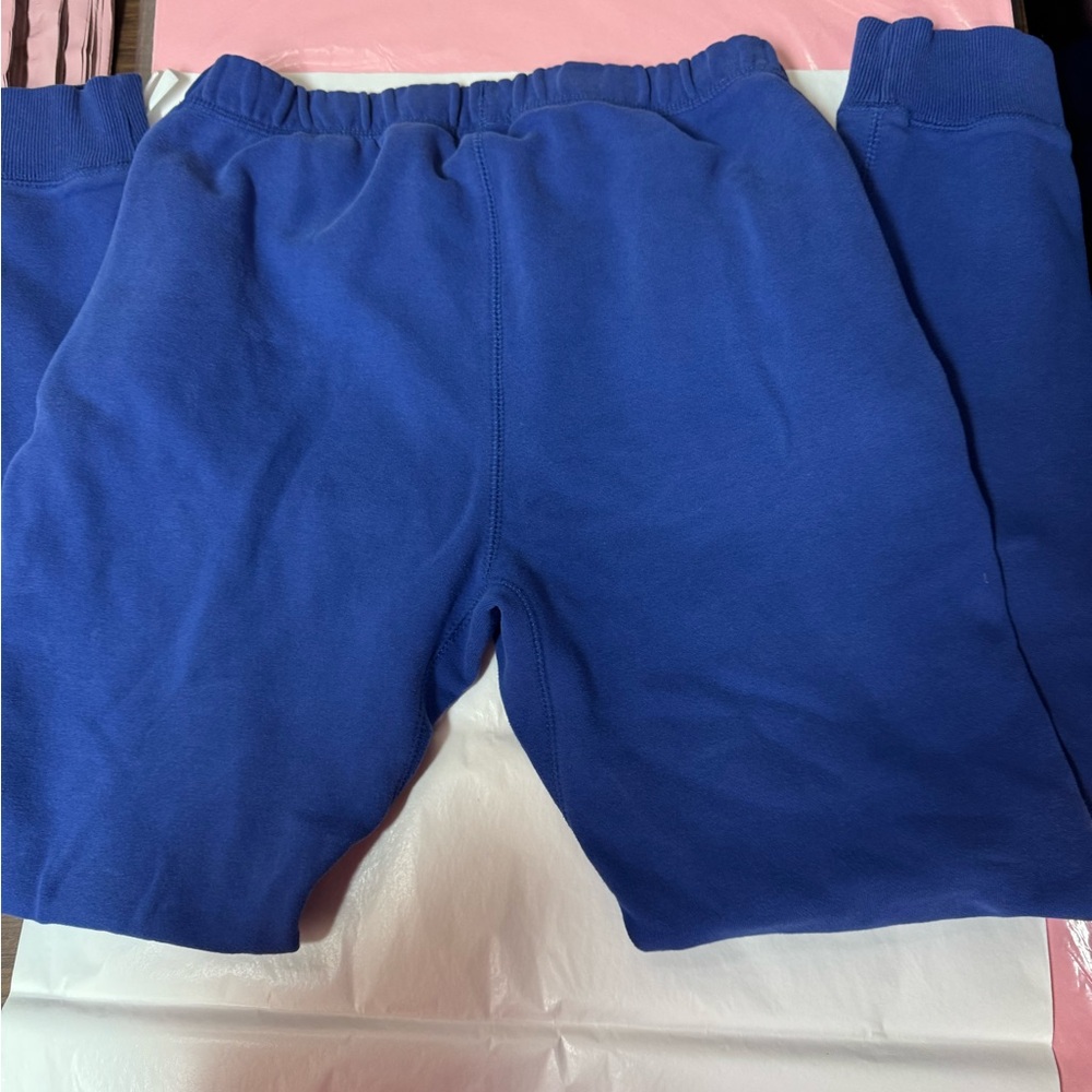 Roots Sweat Pant Zip Up Pockets Men Blue XS - Picture 4 of 6